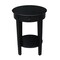 International Concepts Phillips Accent Table with Drawer, Black OT46-2128 - alternate 7